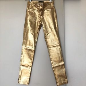 Zara Gold Jeans